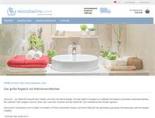 Tablet Screenshot of microbasins.com